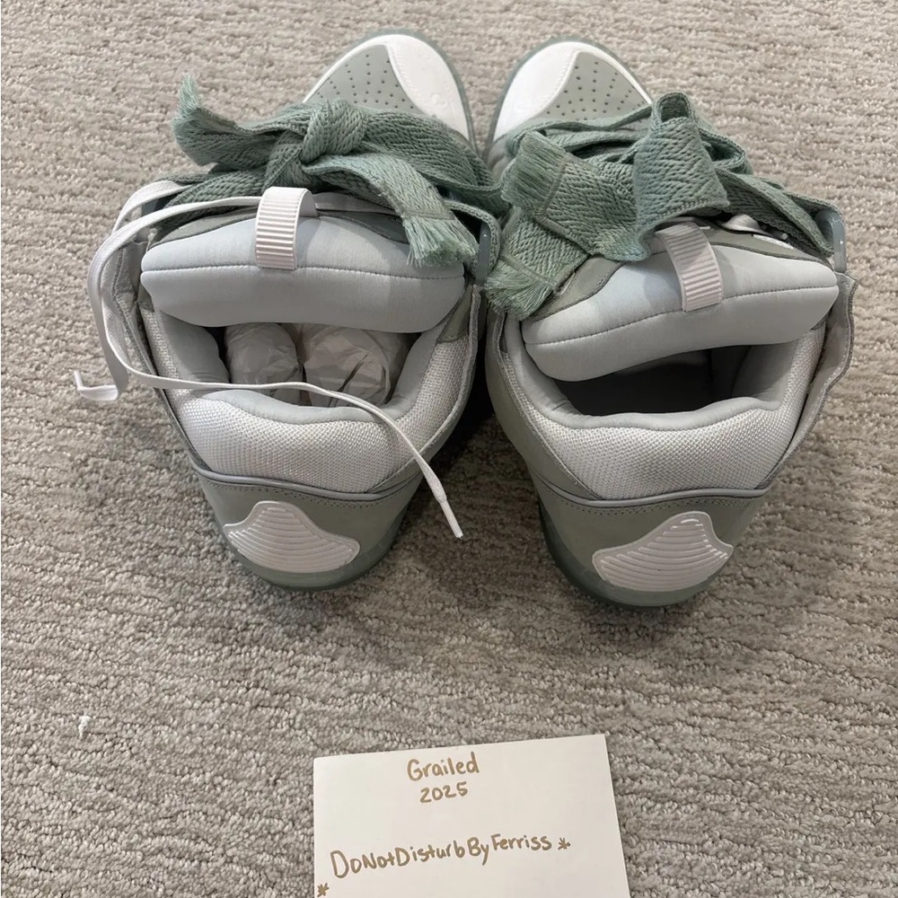 Lanvin Green Athletic Shoes - Picture 3 of 5